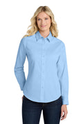 L608 PORT AUTH WOMEN'S LONG SLEEVE EAST CARE SHIRT ONE CREDIT
