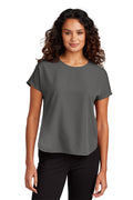 MM2015 MERCER + METTLE WOMEN'S STRETCH CREPE CREW ONE CREDIT