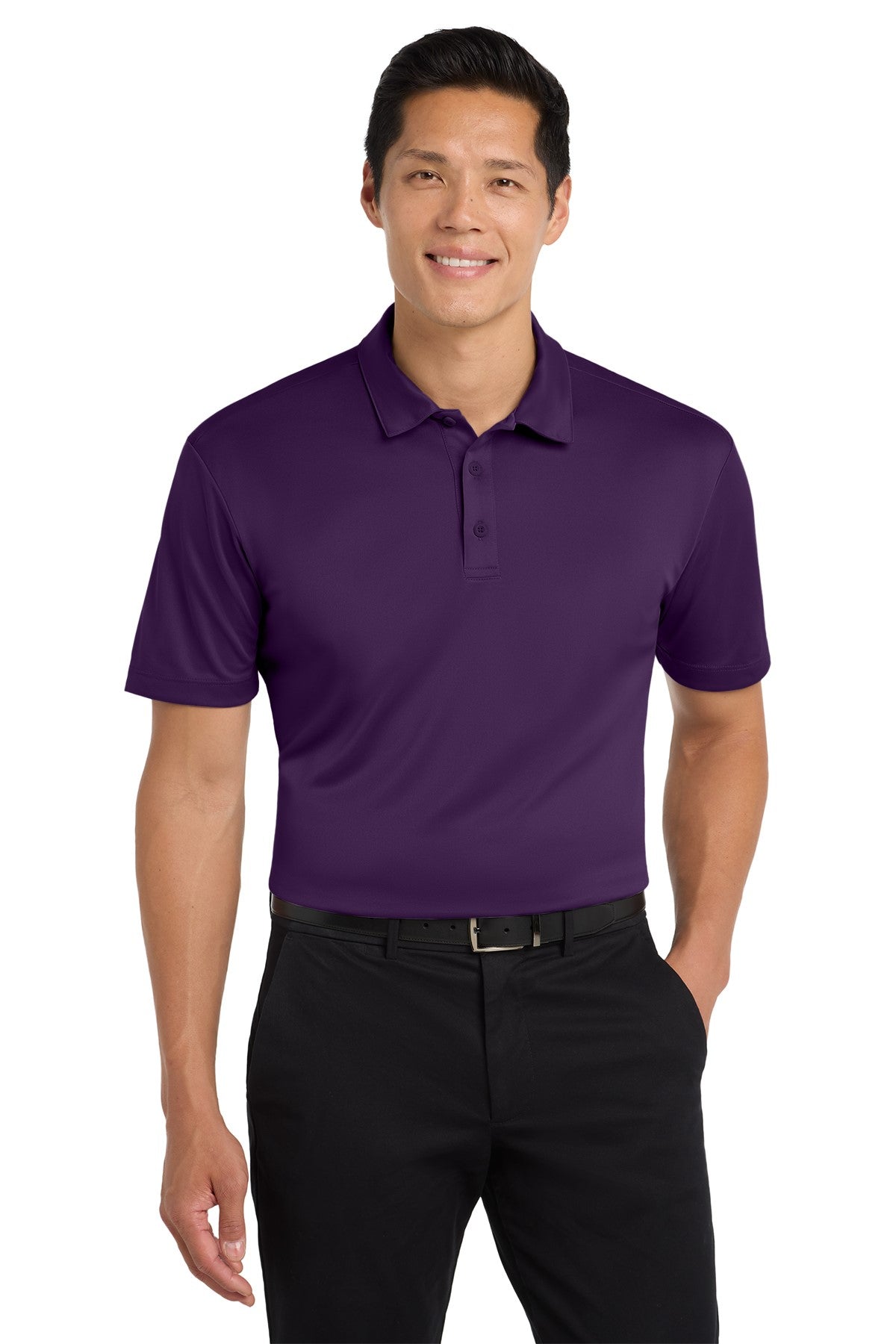 K540 PORT AUTH MENS SILK TOUCH POLO ONE CREDIT
